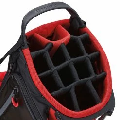 TaylorMade FlexTech Crossover Golf Stand Bag 8 TaylorMade FlexTech Crossover Golf Stand Bag -Golf Clothing Shop TaylorMade Flex Tech Crossover Golf Stand Bag Black Red 3