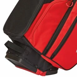 TaylorMade FlexTech Crossover Golf Stand Bag 9 TaylorMade FlexTech Crossover Golf Stand Bag -Golf Clothing Shop TaylorMade Flex Tech Crossover Golf Stand Bag Black Red 4