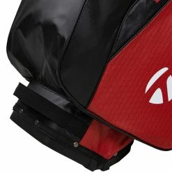 TaylorMade FlexTech Waterproof Golf Stand Bag -Golf Clothing Shop TaylorMade FlexTech Waterproof Golf Stand Bag Black Red 4