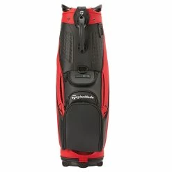TaylorMade 2022 Tour Golf Cart Bag -Golf Clothing Shop TaylorMade Tour Golf Cart Bag Black Red 4