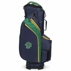 Titleist Cart 14 Shamrock Golf Cart Bag -Golf Clothing Shop Titleist 2023 Cart 14 Shamrock Golf Cart Navy Green Gold 3