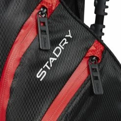Titleist Players 4 StaDry Golf Stand Bag -Golf Clothing Shop Titleist 2023 Players 4 Stadry Stand Bag Black Black Red 6