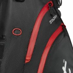 Titleist Players 4 StaDry Golf Stand Bag -Golf Clothing Shop Titleist 2023 Players 4 Stadry Stand Bag Black Black Red 8