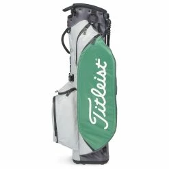 Titleist Players 4 StaDry Golf Stand Bag -Golf Clothing Shop Titleist 2023 Players 4 Stadry Stand Bag Grey Green Graphite 5