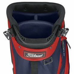 Titleist Players 4 StaDry Golf Stand Bag -Golf Clothing Shop Titleist 2023 Players 4 Stadry Stand Bag Navy White Red 4