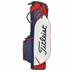 Titleist Players 4 StaDry Golf Stand Bag -Golf Clothing Shop Titleist 2023 Players 4 Stadry Stand Bag Navy White Red 5