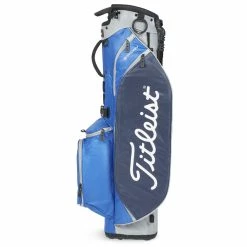 Titleist Players 4 StaDry Golf Stand Bag -Golf Clothing Shop Titleist 2023 Players 4 Stadry Stand Bag Royal Navy Grey 5