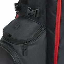 Titleist Players 4 Golf Stand Bag -Golf Clothing Shop Titleist 2023 Players 4 Stand Bag Black Black Red 7