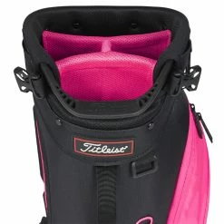 Titleist Players 4 Golf Stand Bag -Golf Clothing Shop Titleist 2023 Players 4 Stand Bag Black Candy 4
