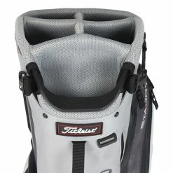 Titleist Players 5 StaDry Golf Stand Bag -Golf Clothing Shop Titleist 2023 Players 5 Stadry Stand Bag Grey Graphite White 4