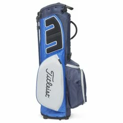 Titleist Players 5 StaDry Golf Stand Bag -Golf Clothing Shop Titleist 2023 Players 5 Stadry Stand Bag Navy Royal Grey 3