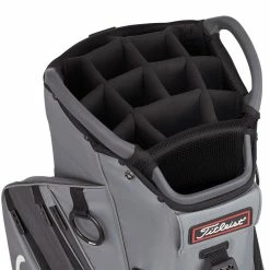 Titleist Cart 14 Lightweight Golf Cart Bag 7 Titleist Cart 14 Lightweight Golf Cart Bag -Golf Clothing Shop Titleist Cart 14 Lightweight Golf Cart Bag Charcoal Graphite Black 4