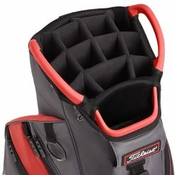 Titleist Cart 14 Lightweight Golf Cart Bag -Golf Clothing Shop Titleist Cart 14 Lightweight Golf Cart Bag Graphite Isl Red Black 4