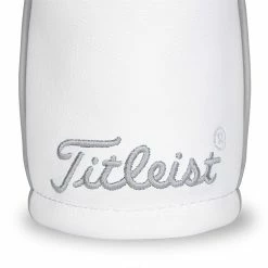 Titleist Frost Out Leather Hybrid Headcover -Golf Clothing Shop Titleist Frost Out Leather Hybrid Headcover White 3