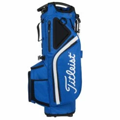 Titleist Hybrid 14 Golf Stand Bag -Golf Clothing Shop Titleist Hybrid 14 Golf Stand Bag Royal White Black 5