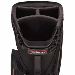 Titleist Jet Black Premium StaDry Golf Stand Bag -Golf Clothing Shop Titleist Jet Black StaDry Premium Golf Stand Bag Black 4