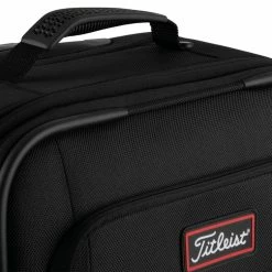 Titleist Players 20 Inch Spinner Travel Case Golf Bag -Golf Clothing Shop Titleist Players 20 Inch Spinner Travel Case Black Red 3