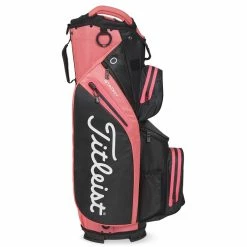 Titleist StaDry 14 Golf Cart Bag -Golf Clothing Shop Titleist StaDry 14 Golf Cart Bag Black Candy 3