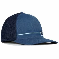 Titleist Surf Stripe Laguna Golf Cap -Golf Clothing Shop Titleist Surf Stripe Laguna Golf Cap Dark Navy Sky 4