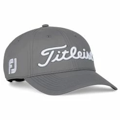 Titleist Tour Performance Golf Cap -Golf Clothing Shop Titleist Tour Performance Golf Cap Grey White 4