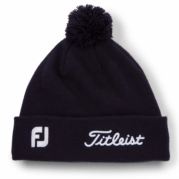 Titleist Tour Pom Pom Golf Beanie 4 Titleist Tour Pom Pom Golf Beanie - Image 4