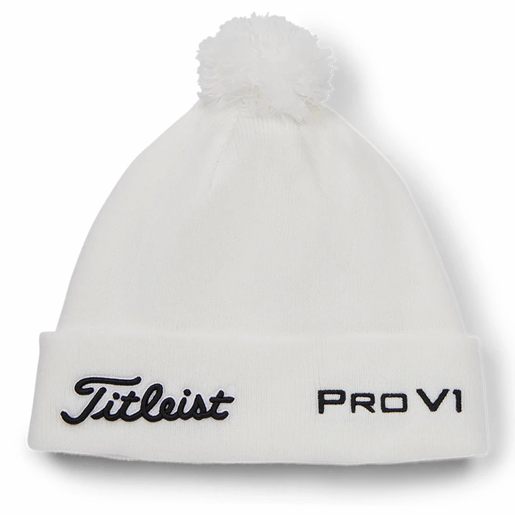 Titleist Tour Pom Pom Golf Beanie 3 Titleist Tour Pom Pom Golf Beanie - Image 3