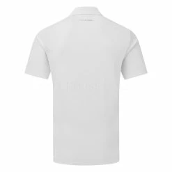 TravisMathew Activate Golf Polo Shirt -Golf Clothing Shop Travis Mathew SS21 Activate Golf Polo Shirt 1MW440 SHTRA055 XL White Back