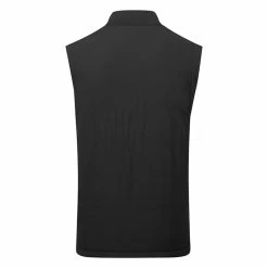 TravisMathew Cold Shoulder Full Zip Golf Vest 5 TravisMathew Cold Shoulder Full Zip Golf Vest -Golf Clothing Shop Travis Mathew SS21 Cold Shoulder Sweater Vest 1MT369 0BLK Code SWTRA019 M Black Back