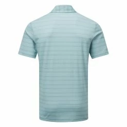 TravisMathew Tahoe Golf Polo Shirt -Golf Clothing Shop Travis Mathew SS21 Tahoe Polo Shirt 1MW154 Code SHTRA034 M Heather Delphinium Back