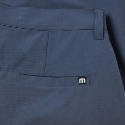 TravisMathew Beck Golf Shorts -Golf Clothing Shop Travis Mathew SS21 Beck Short 1MM208 4BLN Code TSTRA004 Blue Nights detail