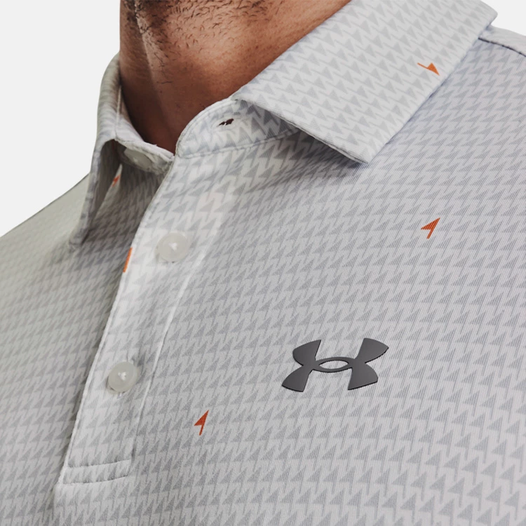 Underarmour Under Armour Playoff 2.0 Flag Print Golf Polo Shirt 5 Underarmour Under Armour Playoff 2.0 Flag Print Golf Polo Shirt - Image 5