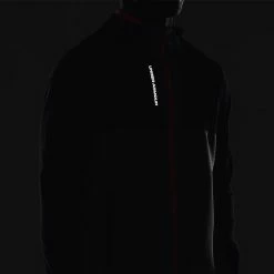 Underarmour Under Armour Storm Daytona Full Zip Hoodie -Golf Clothing Shop Under Armour AW22 Storm Daytona Full Zip Sweater 1373412 012 SWUND184 Pitch Gray Black Reflective Model 2