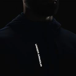 Underarmour Under Armour Storm Daytona Full Zip Golf Hoodie -Golf Clothing Shop Under Armour AW22 Storm Daytona Full Zip Sweater 1373412 012 SWUND185Academy Academy Reflective Model 2