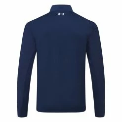 Underarmour Under Armour Storm Daytona 1/2 Zip Golf Sweater -Golf Clothing Shop Under Armour AW22 Storm Daytona Half Zip Wind Top 1373409 408 WTUND095 Academy Academy Reflective Back