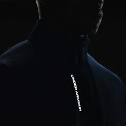 Underarmour Under Armour Storm Daytona 1/2 Zip Golf Sweater -Golf Clothing Shop Under Armour AW22 Storm Daytona Half Zip Wind Top 1373409 408 WTUND095 Academy Academy Reflective Model 2