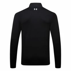 Underarmour Under Armour Storm Full Zip Golf Jacket -Golf Clothing Shop Under Armour AW22 Storm Midlayer Full Zip Sweater 1370123 004 SWUND180 XXXL Black Versa Blue Oxford Blue Back