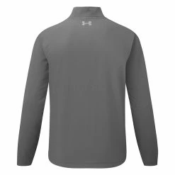 Underarmour Under Armour Storm Revo Golf Wind Jacket -Golf Clothing Shop Under Armour AW22 Storm Revo Jacket Wind Top 1373407 012 WTUND099 S Pitch Gray Reflective Back