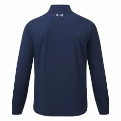 Underarmour Under Armour Storm Revo Golf Wind Jacket 5 Underarmour Under Armour Storm Revo Golf Wind Jacket -Golf Clothing Shop Under Armour AW22 Storm Revo Jacket Wind Top 1373407 408 WTUND100 XL Academy Reflective Back