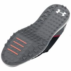 Underarmour Under Armour HOVR Drive 2 SL Golf Shoes -Golf Clothing Shop Under Armour Hovr Drive 2 SL Golf Shoes Black Pitch Gray Electric Tangerine 4