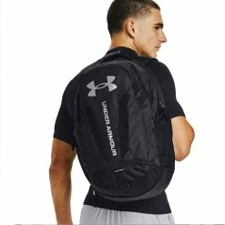 Underarmour Under Armour Hustle 5.0 Golf Backpack -Golf Clothing Shop Under Armour Hustle 5 0 Golf Backpack Black 6