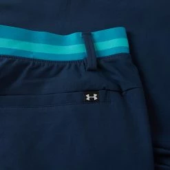 Underarmour Under Armour Drive Jogger Golf Pants -Golf Clothing Shop Under Armour SS22 Drive Jogger Golf Pants Academy Cerulean Halo Gray 1370082 408 Detail