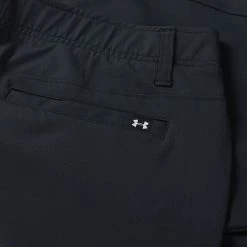 Underarmour Under Armour Drive Taper Golf Shorts -Golf Clothing Shop Under Armour SS22 Drive Taper Golf Shorts 1370086 001 Code TSUND040 M Black Halo Gray detail