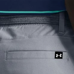 Underarmour Under Armour Drive Taper Golf Shorts -Golf Clothing Shop Under Armour SS22 Drive Taper Golf Shorts 1370086 035 TSUND042 Steel Halo Gray Model 3