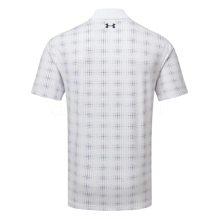 Underarmour Under Armour Playoff 3.0 Deuces Grid Stripe Golf Polo Shirt 3 Underarmour Under Armour Playoff 3.0 Deuces Grid Stripe Golf Polo Shirt - Image 3