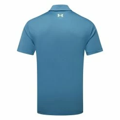 Underarmour Under Armour Playoff 3.0 Low Round Stripe Golf Polo Shirt 5 Underarmour Under Armour Playoff 3.0 Low Round Stripe Golf Polo Shirt -Golf Clothing Shop Under Armour SS23 Playoff 3.0 Low Round Stripe Polo Shirt 1378676 415 SHUND323 S Static Blue Still Water Lime Surge Back