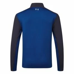 Underarmour Under Armour Storm Daytona 1/2 Zip Golf Sweater 5 Underarmour Under Armour Storm Daytona 1/2 Zip Golf Sweater -Golf Clothing Shop Under Armour SS23 Storm Daytona Half Zip Wind Top 1373409 410 SWUND205 S Midnight Navy Blue Mirage Reflective Back
