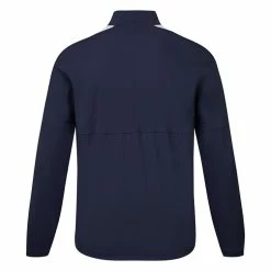 Underarmour Under Armour Storm Windstrike Full Zip Golf Wind Jacket 5 Underarmour Under Armour Storm Windstrike Full Zip Golf Wind Jacket -Golf Clothing Shop Under Armour SS23 Storm Windstrike Full Zip Wind Top 1377383 410 WTUND107 S Midnight Navy Midnight Navy White Back