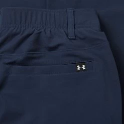Underarmour Under Armour Drive Taper Golf Pants -Golf Clothing Shop Under Armour SS23 Drive Taper Golf Pants 1364407 410 TRUND070 Midnight Navy Halo Gray Detail