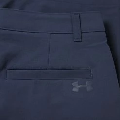 Underarmour Under Armour Tech Golf Shorts -Golf Clothing Shop Under Armour SS23 Tech Golf Shorts 1350071 410 TSUND045 Midnight Navy Detail