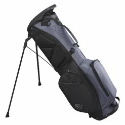 WilsonStaff Wilson EXO Lite Classic Golf Stand Bag -Golf Clothing Shop Wilson 2023 EXO Lite Classic Golf Stand Bag Black Charcoal 5